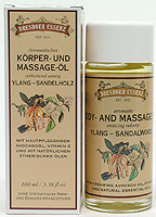Ylang Ylang and Sandalwood Body and Massage Oil - Made by Dresdner Essenz