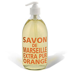 Orange Liquid Hand Soap - Made by Le Compagne De Provence