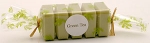 5 Mini Green Tea Guest Soaps - Made by Pre De Provence